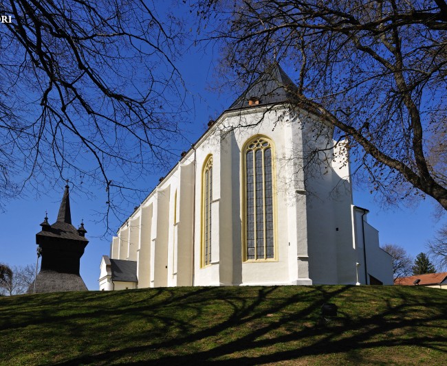 Nyírbátor, Báthori-várkastély és a református templom